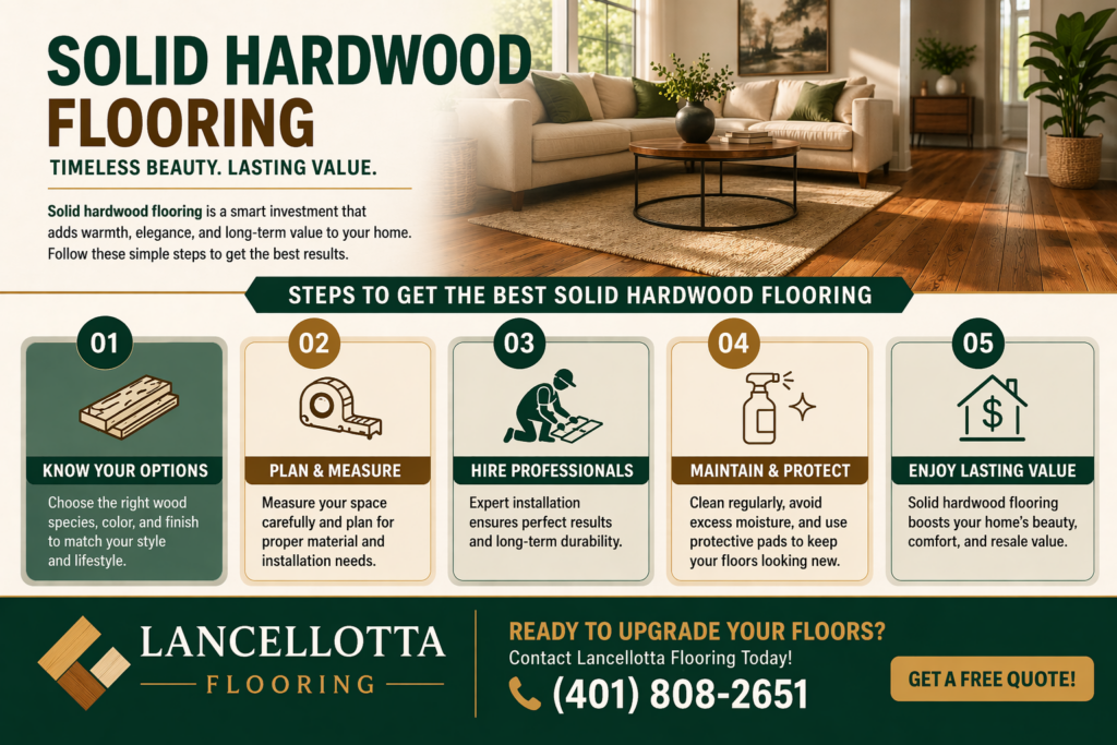 Solid Hardwood Flooring