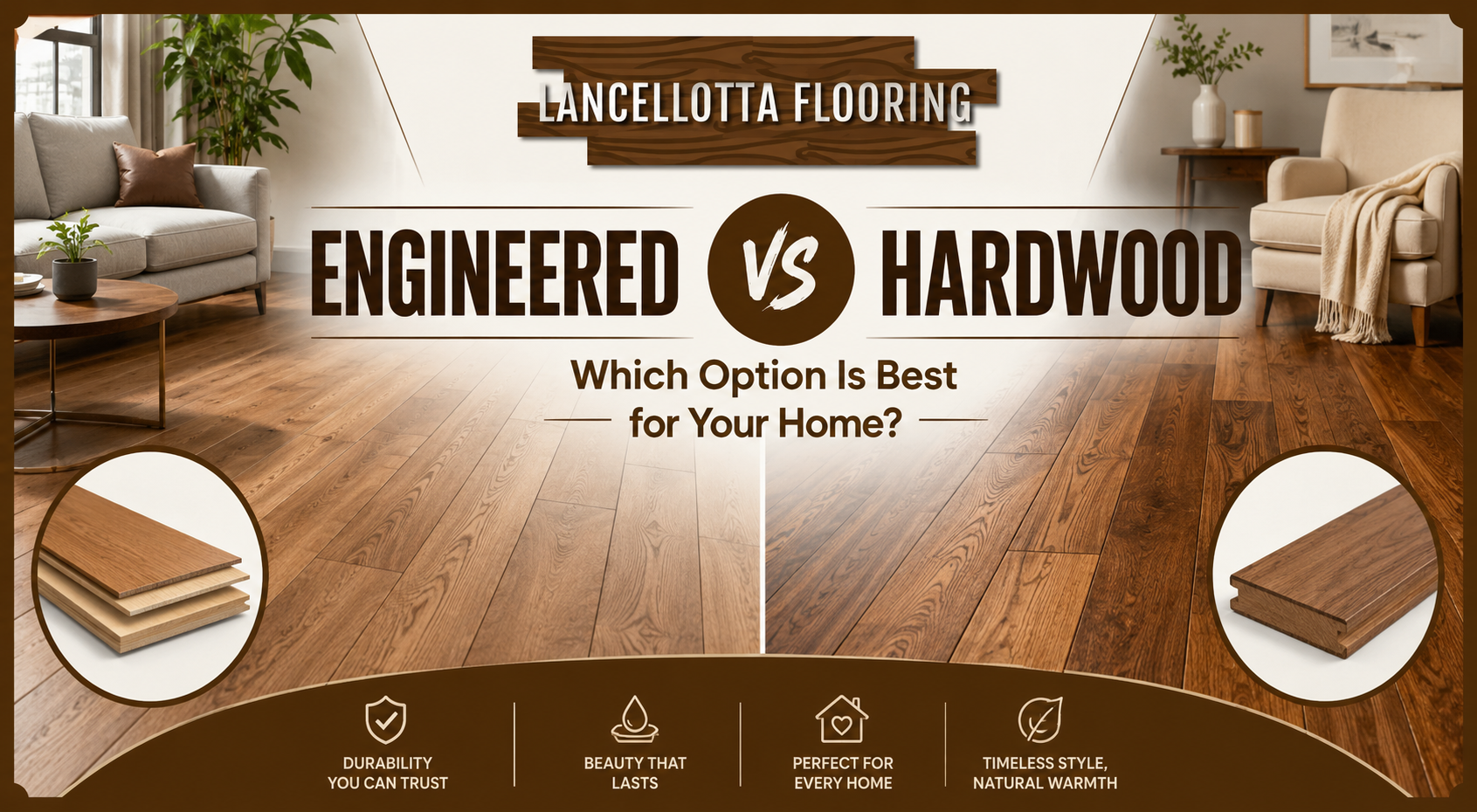 Engineered vs Hardwood Flooring